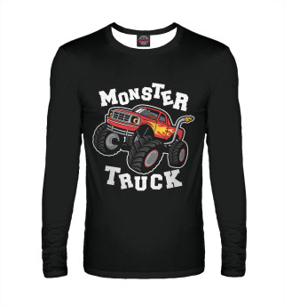 Лонгслив для мальчика Monster truck
