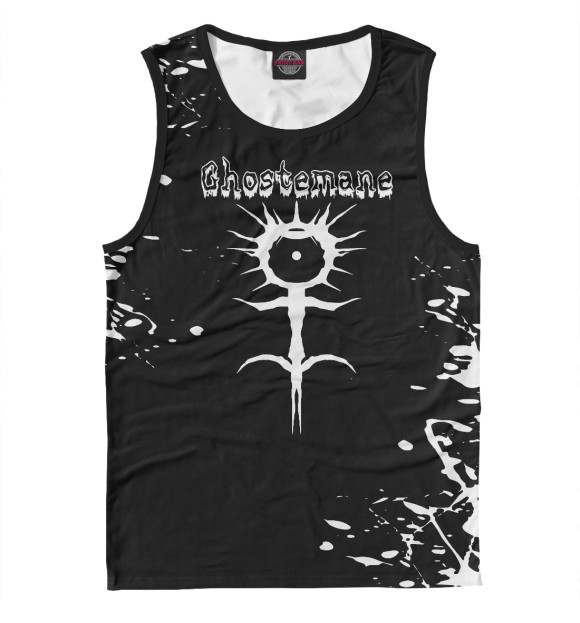 Майка для мальчика с изображением Ghostemane цвета Белый