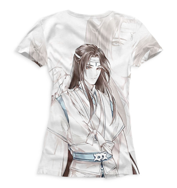 Женская футболка с изображением Mo Dao Zu Shi цвета Белый
