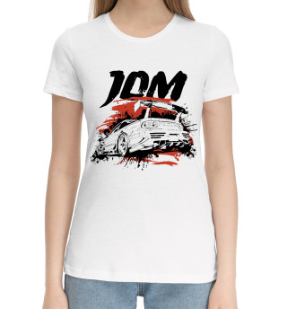 Хлопковая футболка для девочек Nissan 180 SX, JDM