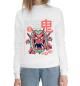Женский хлопковый свитшот Oni Demon Yokai