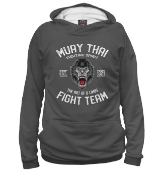 Мужское худи Muay Thai Fight Gorilla