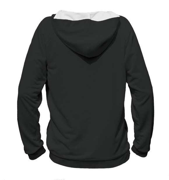 Мужское худи с изображением Что было дальше цвета Белый