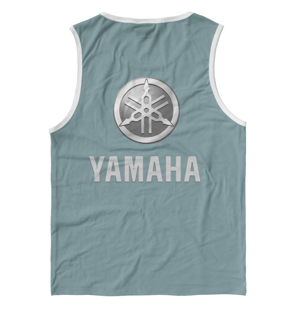 Майка для мальчика с изображением Yamaha цвета Белый