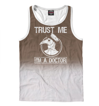 Мужская майка-борцовка Trust Me I'm A Doctor