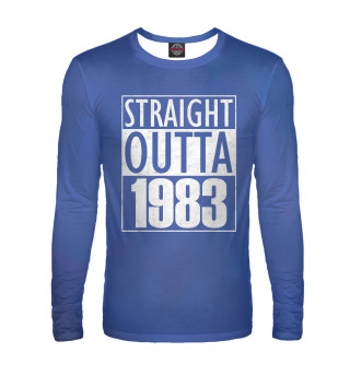 Мужской лонгслив Straight Outta 1983