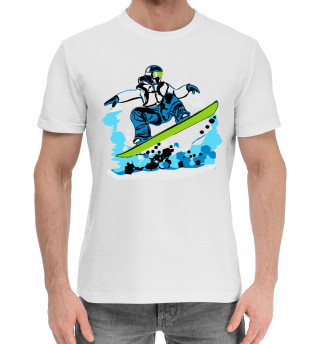 Хлопковая футболка для мальчиков Сноуборд