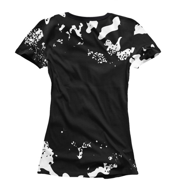 Женская футболка с изображением Ярик Медведь цвета Белый