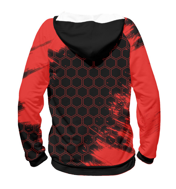 Женское худи с изображением Kia Soul | Краска цвета Белый