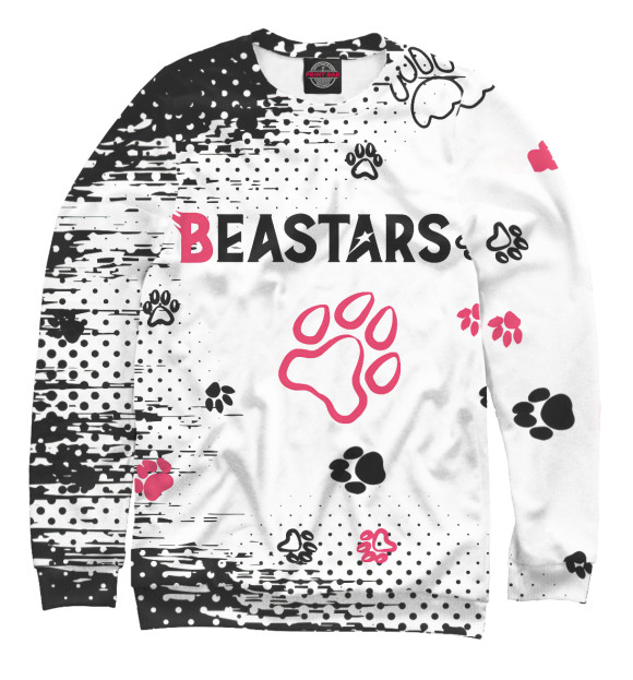 Свитшот для девочек с изображением BEASTARS цвета Белый