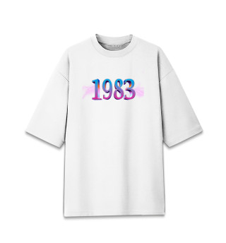 Женская футболка оверсайз 1983