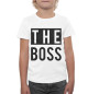 Футболка для мальчиков The boss