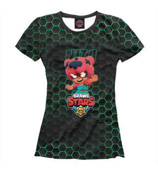Футболка для девочек Нита. Brawl Stars