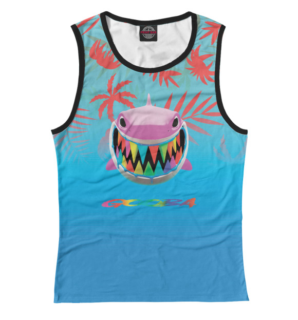 Майка для девочки с изображением 6ix9ine цвета Белый