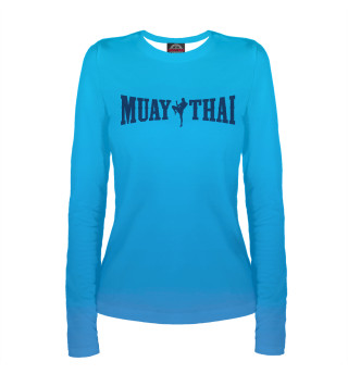 Лонгслив для девочки Muay Thai Logo