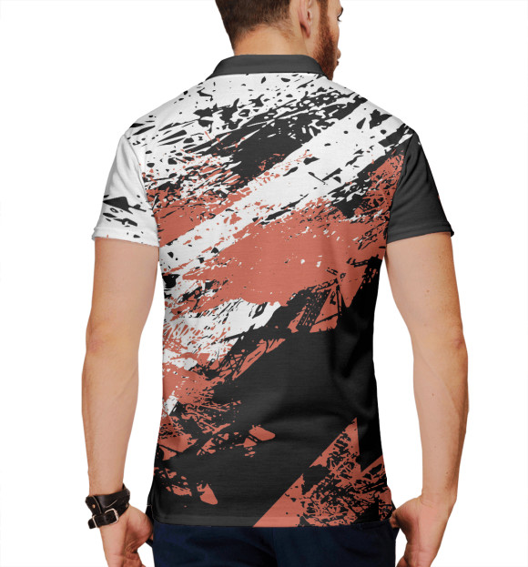 Мужское поло с притом The Last of Us 2 цвета Белый Мужское поло с изображением The Last of Us 2 цвета Белый