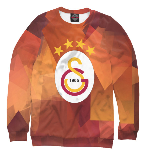 Свитшот для мальчиков с изображением Galatasaray цвета Белый
