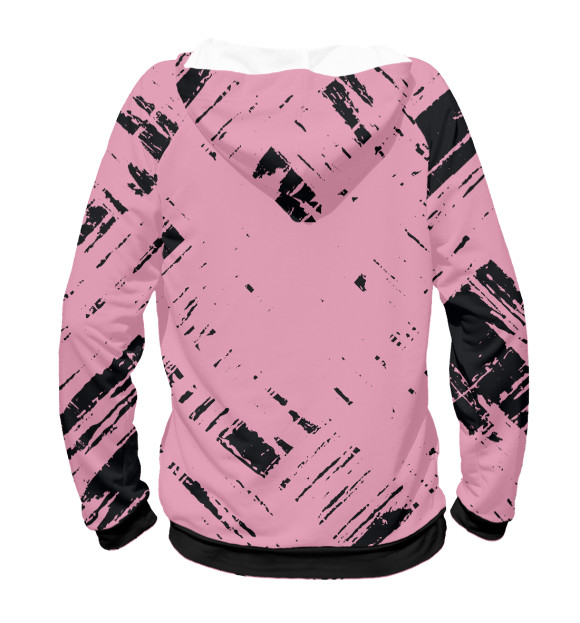 Женское худи с изображением Barbie цвета Белый