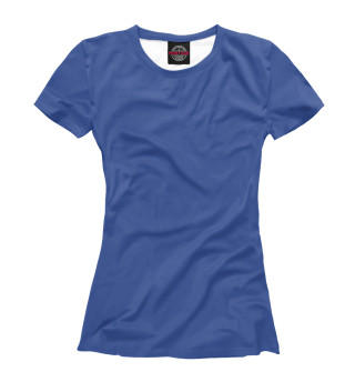 Женская футболка Цвет Ультрамарн