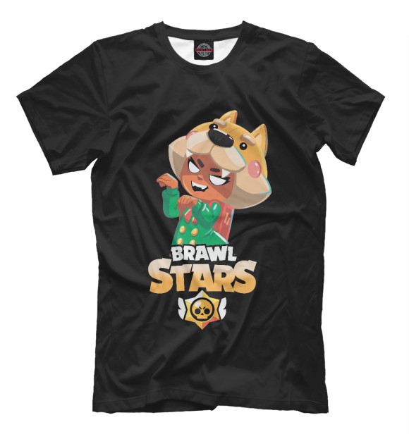 Футболка для мальчиков с изображением Brawl Stars NITA цвета Белый