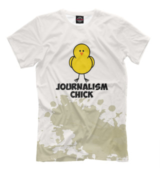 Мужская футболка Journalism Chick