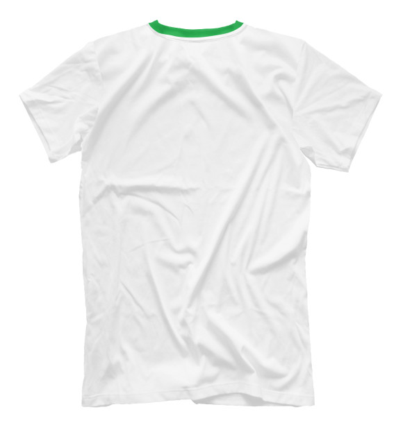Мужская футболка с изображением Домашняя ЧМ 2018 цвета Белый