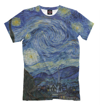 Мужская футболка The Starry Night