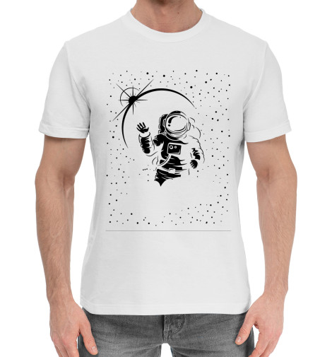 Хлопковые футболки Print Bar Космос футболки print bar кот космос