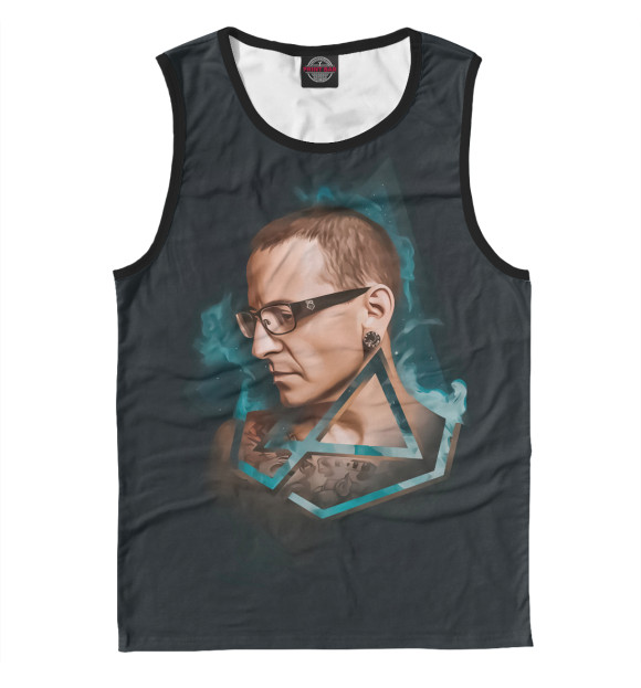 Мужская майка с изображением Linkin Park цвета Белый