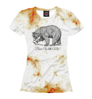Женская футболка Wild Bear