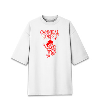 Мужская футболка оверсайз Cannibal corpse