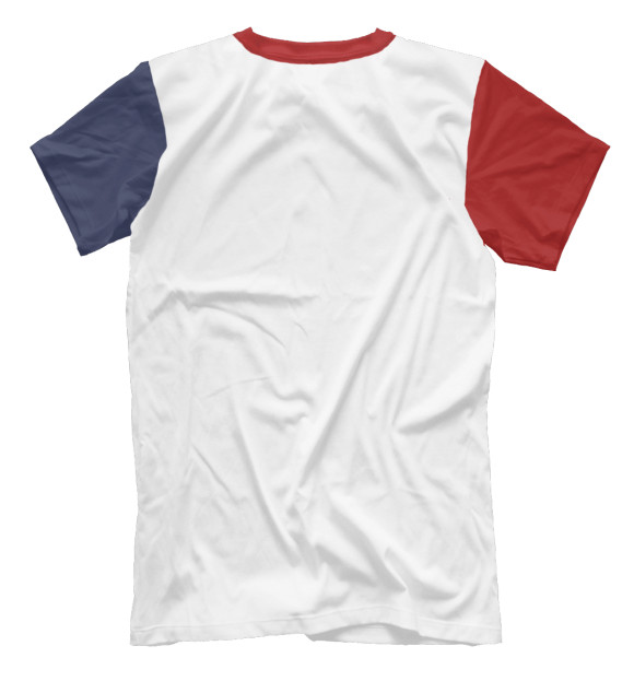 Мужская футболка с изображением Хоккей на траве цвета Белый