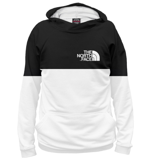 Мужское худи с изображением The North Face цвета Белый