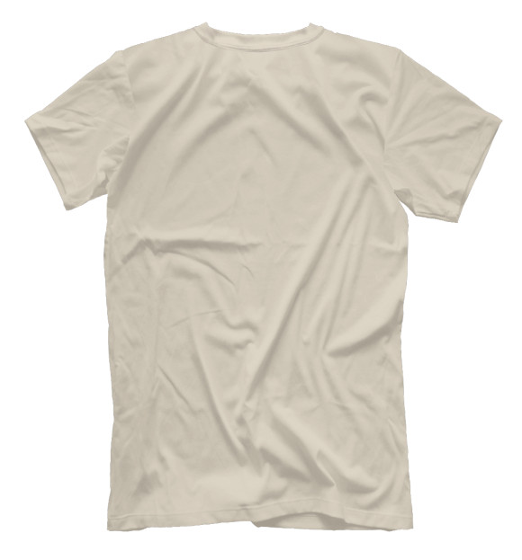 Мужская футболка с изображением Retro цвета Белый