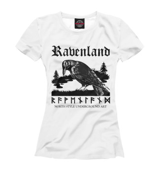 Женская футболка Ravenland