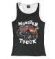 Женская майка-борцовка Monster truck