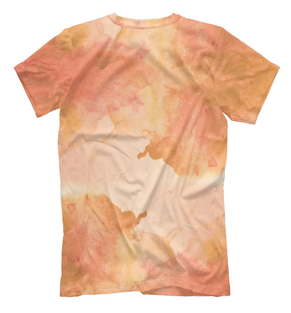 Мужская футболка с изображением ASOT - TIE DYE SHIRT цвета Белый