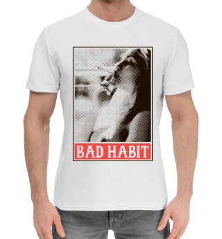 Хлопковая футболка для мальчиков Плохая привычка