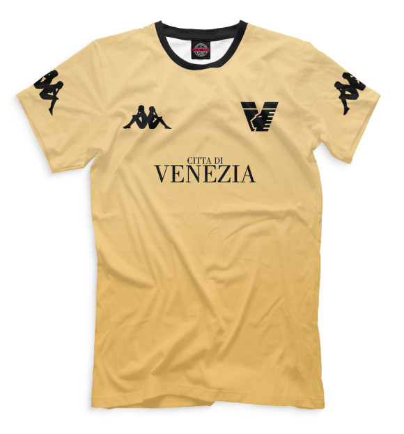Мужская футболка с изображением 2022-23 Венеция цвета Белый