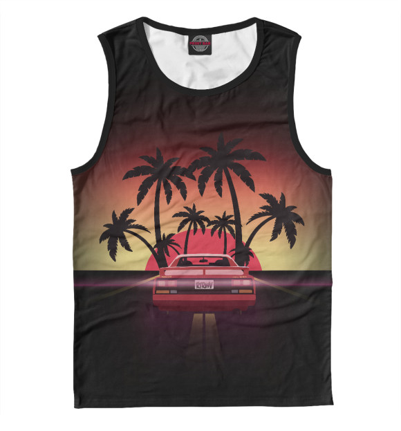 Майка для мальчика с изображением MR2-Black цвета Белый