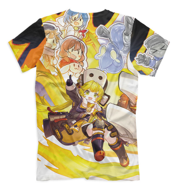 Мужская футболка с изображением Хук цвета Белый