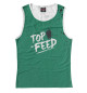 Майка для девочки Top or feed