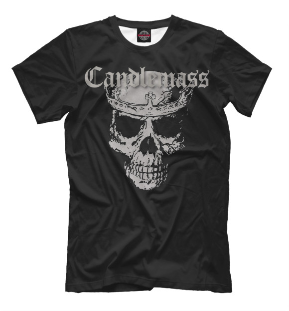 Футболка для мальчиков с изображением Candlemass цвета Белый