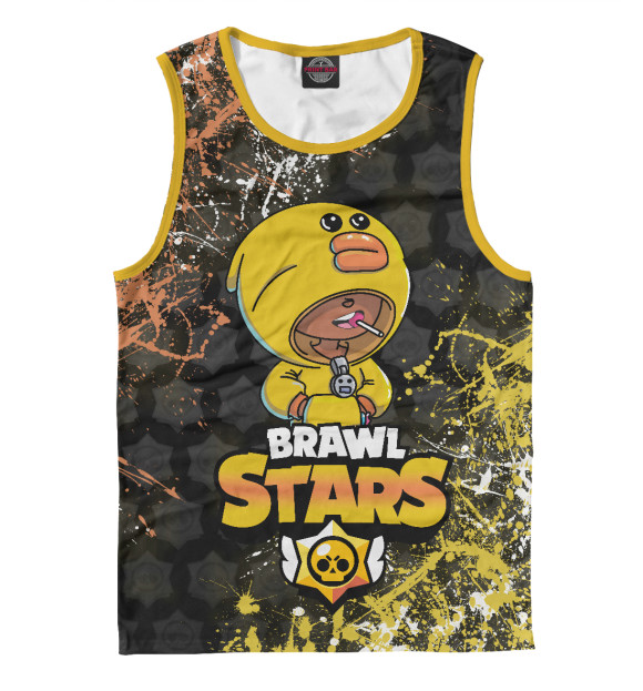 Майка для мальчика с изображением Leon Sally цвета Белый