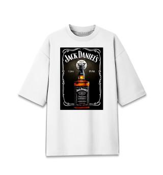 Женская футболка оверсайз Jack Daniel's 0%