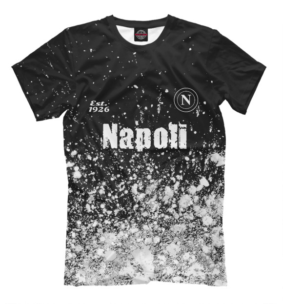 Мужская футболка с изображением Наполи | Napoli Est. 1926 цвета Белый