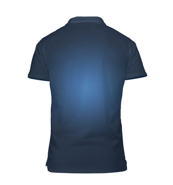 Мужское поло с изображением Scania цвета Белый