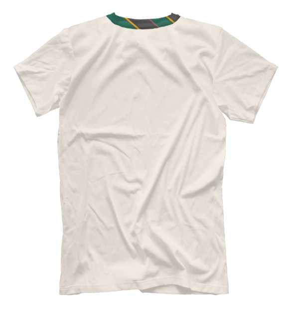 Мужская футболка с изображением Polo RL Green цвета Белый