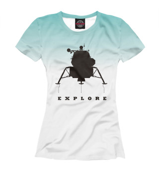 Женская футболка Explore