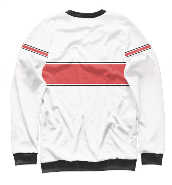 Мужской свитшот с изображением GUESS цвета Белый